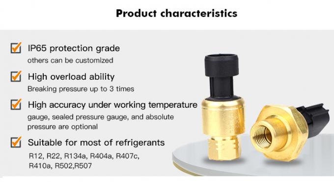 RPT233S 0~20MPa Packard Yazaki 1%FS Sensor Tekanan Keramik untuk Sistem HAVC 1