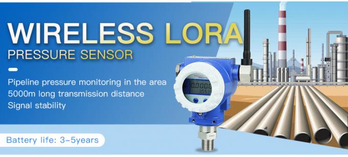 RPT243 Baterai bertenaga konsumsi rendah LCD Display Wireless Pressure Sensor 0