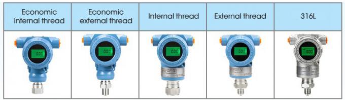 Ip65 Smart Pressure Transmitter dengan Double Flange Remote Single Crystal Silicon Pressure Sensor 0